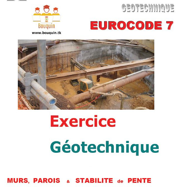 Des Exercices géotechnique Applications euro-code 7