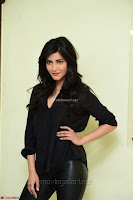 Shruti Haasan Looks Stunning trendy cool in Black relaxed Shirt and Tight Leather Pants ~ .com Exclusive Pics 018.jpg