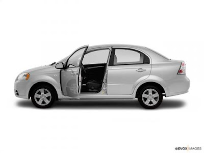 2008 Chevrolet Aveo side view