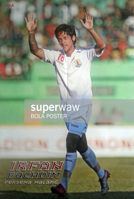 POSTER IRFAN BACHDIM PERSEMA MALANG