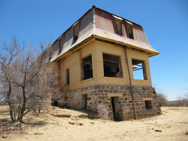 Liebig ghost house Khomas Hochland - Namibia