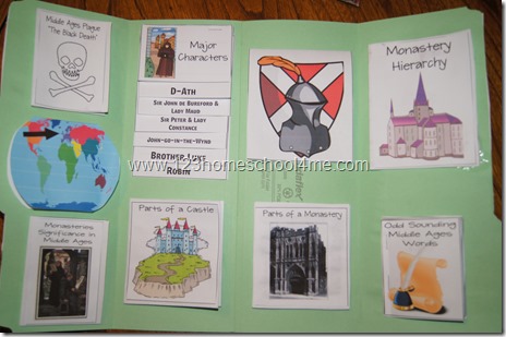 The Door in the Wall Literature Lapbook Homeschool Elementary