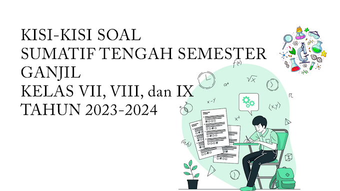 Kisi-Kisi Sumatif Tengah Semester IPA SMP Ganjil 2023/2024