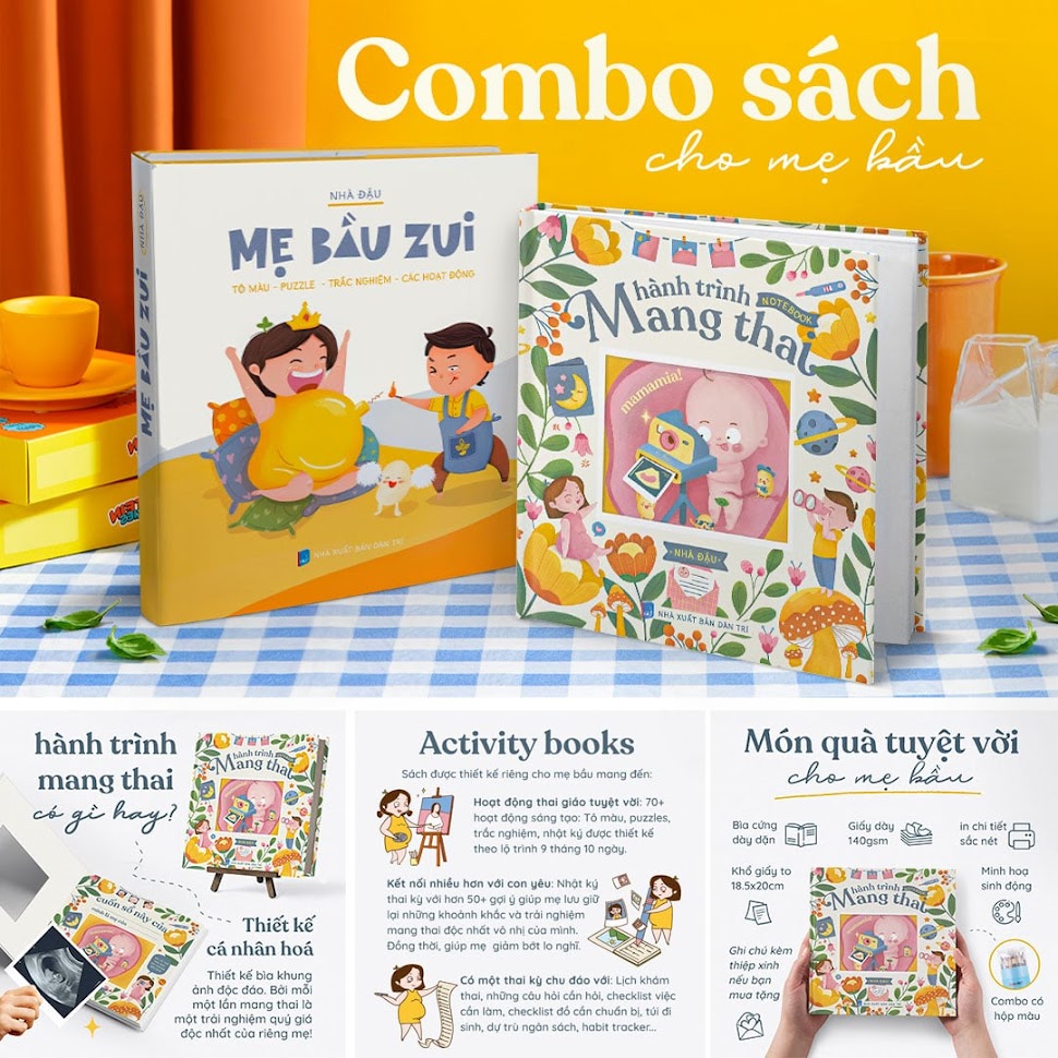 [A116] Mách Mẹ những cuốn sách mang thai ý nghĩa nhất