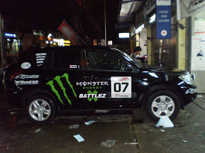 Monster Energy Car This is a Toyota RAV4 doing a Monster Energy design
