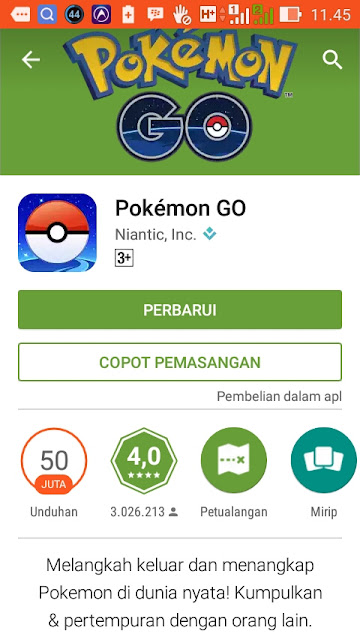 Pokemon Go Hadir Resmi di Indonesia dan 15 Negara lainnya