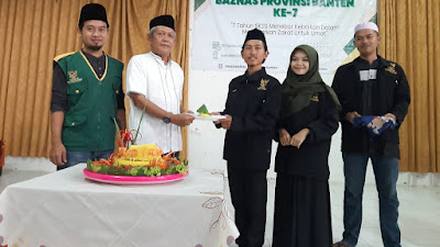 SKSS Baznas Provinsi Banten Sukses Menyelenggarakan Milad VII