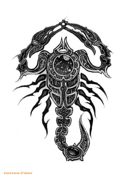 Scorpion tattoos are pretty cool