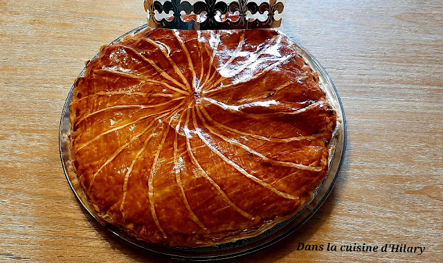 Galette des rois au chocolat et à l'orange