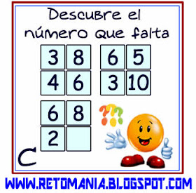 Descubre el número, El número que falta, Cuál es el número, Cuadrado Mágico, Cuadrado Mágico 3x3, Criptoaritmética, Retos Matemáticos, Desafíos Matemáticos, Problemas Matemáticos, Problemas de Lógica, Problemas para Pensar, Lógica matemática