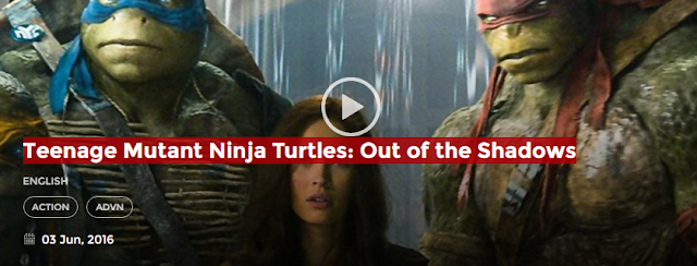 Teenage Mutant Ninja Turtles: Out of the Shadows 2016 Full HD Hindi Movie 300MB