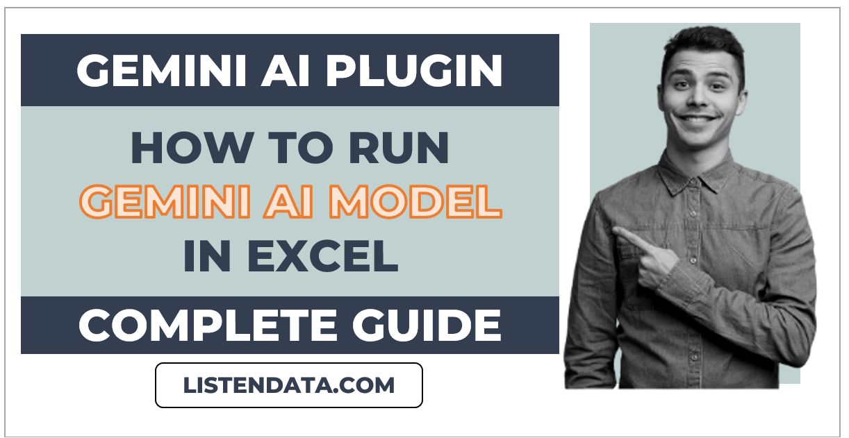 Integrating Gemini AI Model into MS Excel