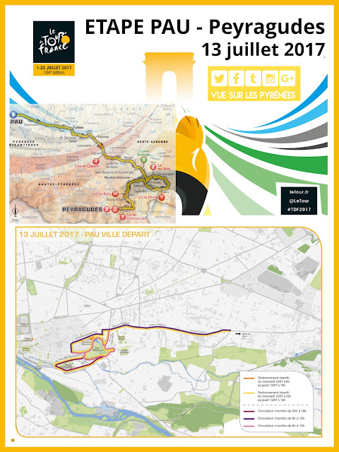 Etape Pau - Peyragudes du Tour de France 2017