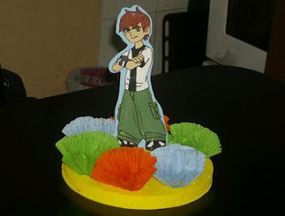 Ben 10 decoration, children parties centerpieces