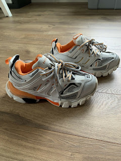 Balenciaga Track Sneaker White/Orange 37 