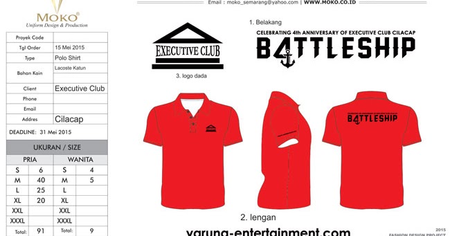 38 Inspirasi Modis Kaos Polos Executive 