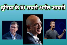 Top 10 richest man in world|Duniya ke 10 sabse ameer aadmi