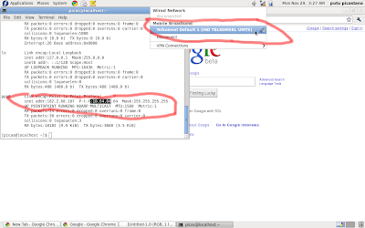 Mobile Broadband Telkomsel di Linux Fedora Core 13 dan Huawei E220 3G