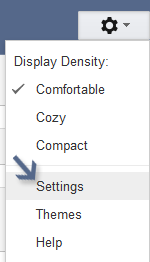 gmail settings