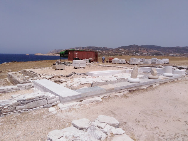 Ανασκαφική έρευνα 2022 στο Δεσποτικό, στη θέση Μάντρα και αναστηλωτικές εργασίες στο αρχαϊκό κτίριο Δ του Ιερού του Απόλλωνα