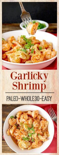Garlicky Shrimp (Paleo And Whole30)