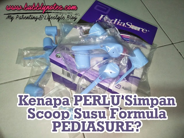 Kenapa Perlu Simpan Scoop Susu Formula PEDIASURE