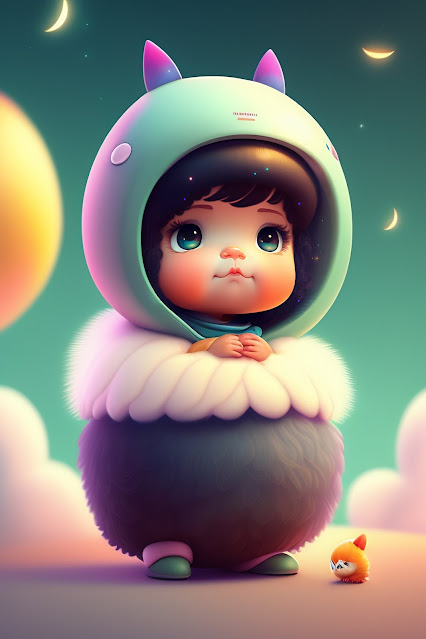 Adorable Delights A Collection of Cute Wallpapers / AI Wallpaper