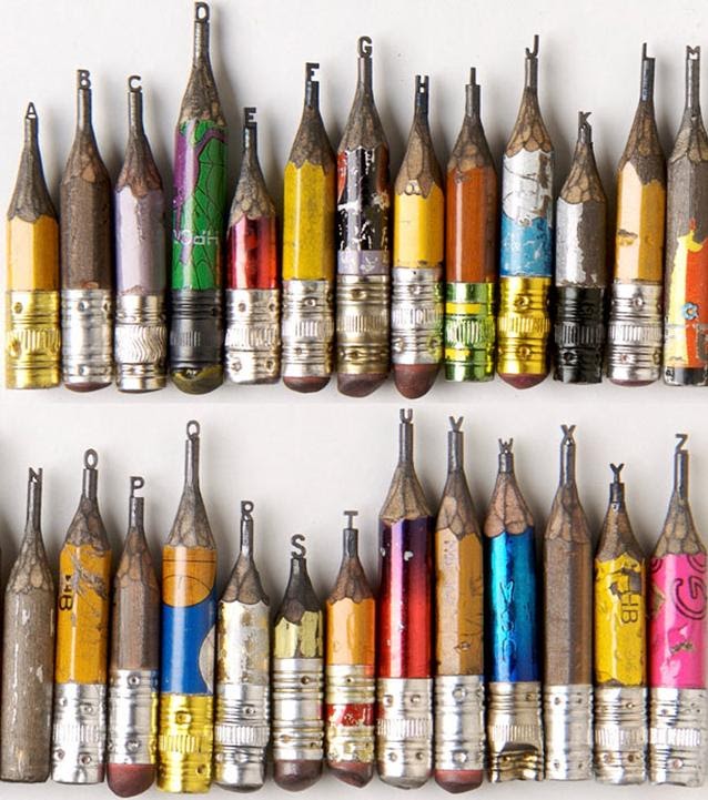 Pencils: Mini Sculptures