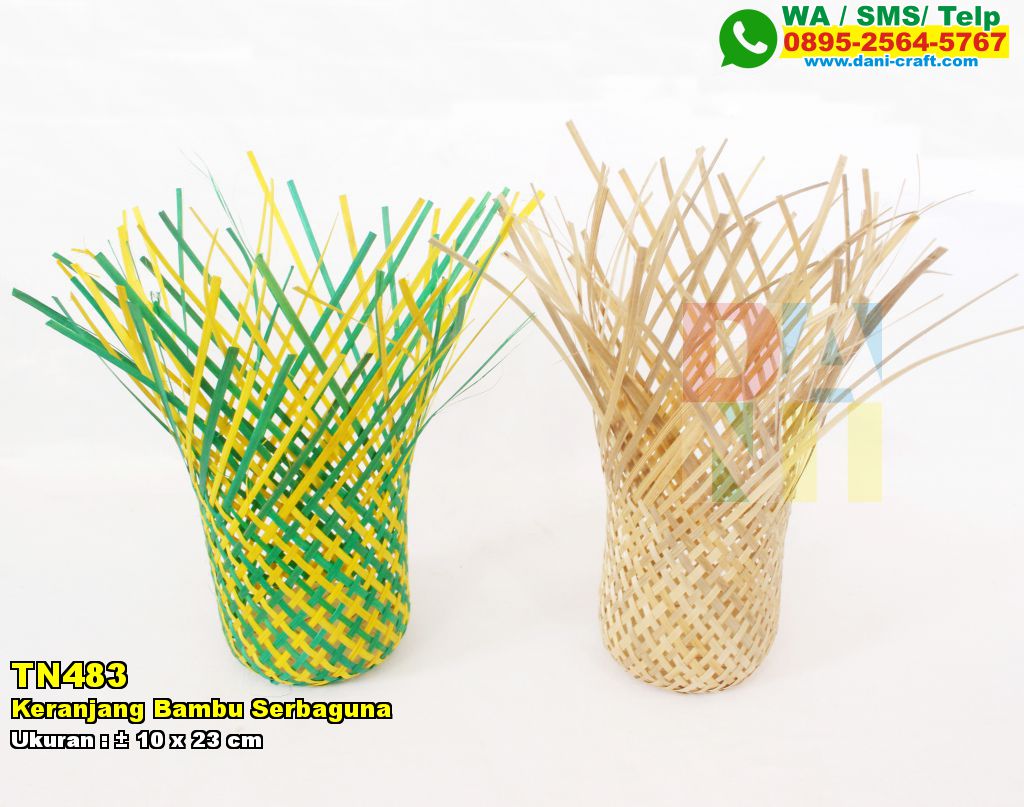 Keranjang Bambu  Serbaguna Souvenir Pernikahan