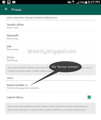 Cara Cepat Blokir Kontak WhatsApp di Android