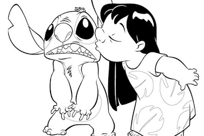Disney Coloring Pages Lilo And Stitch
