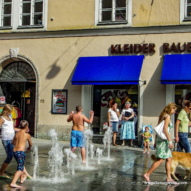 Linzergassse, Centro Histórico de Salzburgo, Áustria