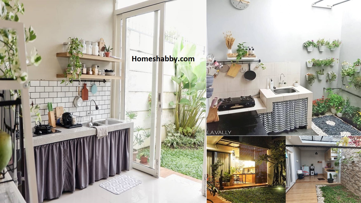 Desain Dapur Terbuka Dan Semi Outdoor