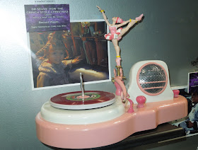 Grinch ballerina record player film prop