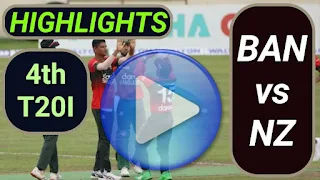 BAN vs NZ 4th T20I 2021