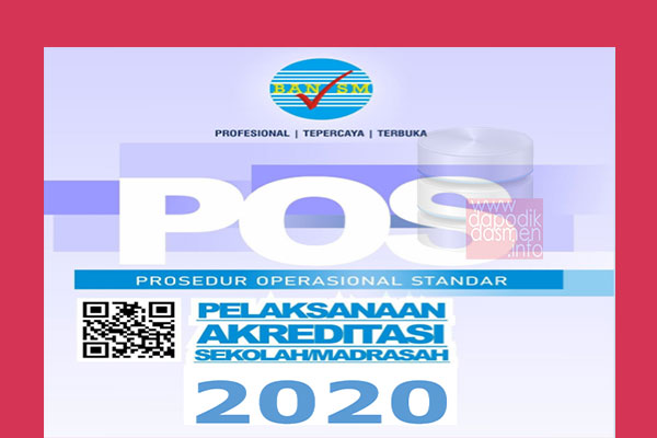 POS Akreditasi Sekolah/Madrasah Tahun 2020, Download POS Akreditasi atau Prosedur Operasional Standar Akreditasi oleh Badan Akreditasi Nasional Sekolah/Madrasah (BANSM)