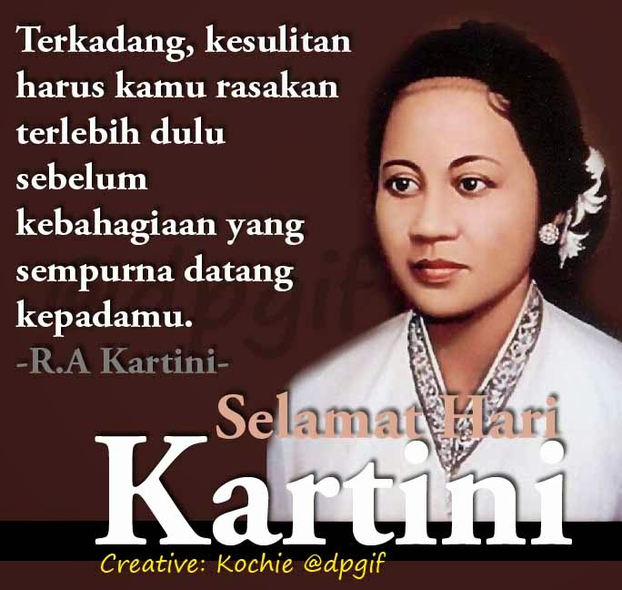 DP BBM Foto Profil Gambar Ucapan Hari Kartini 2017