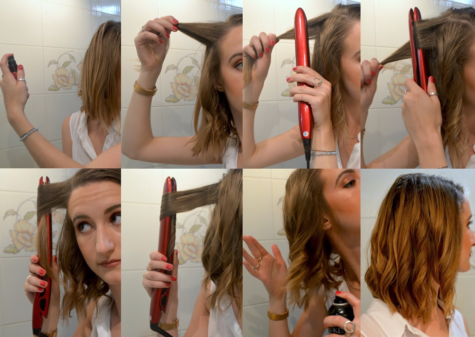 How To Curl Hair With A Flat Iron ISA Professional