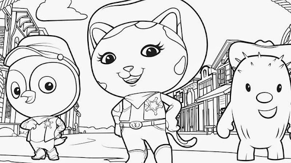 Download Disney Jr Sheriff Callie Coloring Pages - Colorings.net