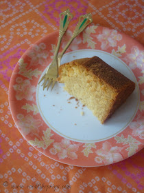 Vegan Orange snack cake