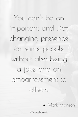You can’t be an important and life-changing presence for some people without also being a joke and an embarrassment to others.