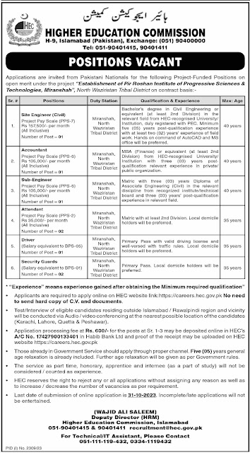 Latest Government Jobs 2023