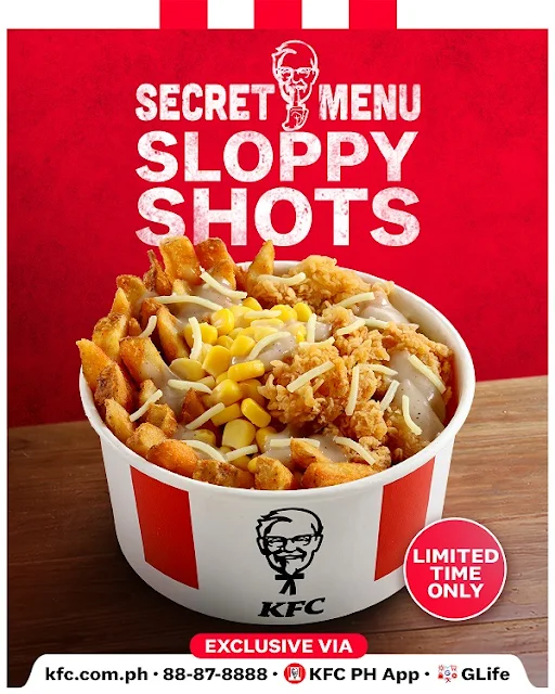 KFC Secret Menu Philippines 2022 KFC Sloppy Shots