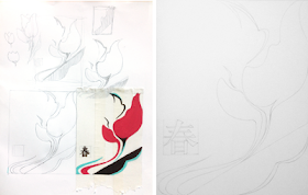 横浜美術学院：多摩美術大学グラフィックデザイン色彩構成プロセス
