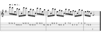 Clases de Guitarra: Cuerdas al aire y Nota pedal 2b
