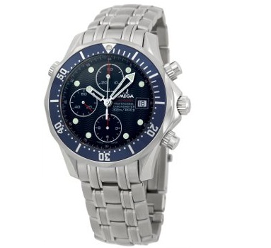 Omega 2225.80 Seamaster Chronograph Dial Watch