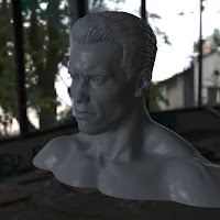 3d printable model Arnold Schwarzenegger