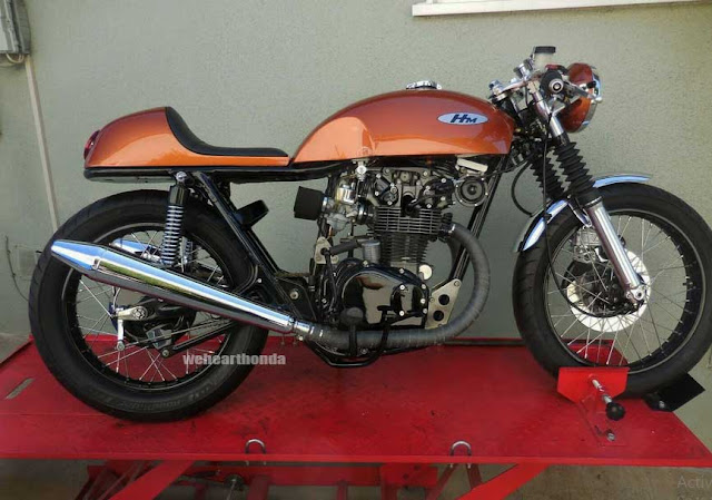 Honda CB450 Cafe Racer Modification