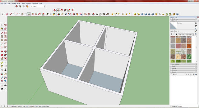 TUTORIAL DESIGN DENAH RUMAH MENGGUNAKAN SKETCHUP PRO 2019 