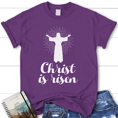 Christ Is Risen Easter T-shirt